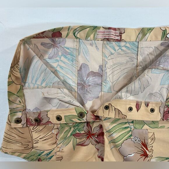 Urban Outfitters Shorts Women’s L Floral High Waisted Boho Cottagecore Casual - Picture 5 of 9